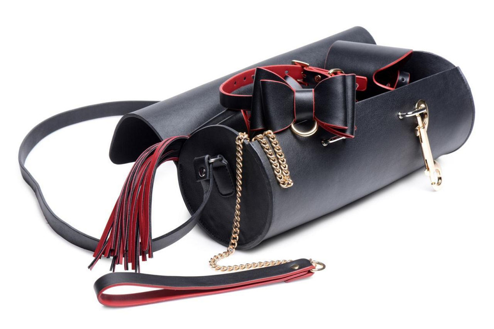 Набір БДСМ з дорожньою сумкою Master Series: Bow — Luxury BDSM Set With Travel Bag, 11 предметів Sex Aura Київ - фото 2