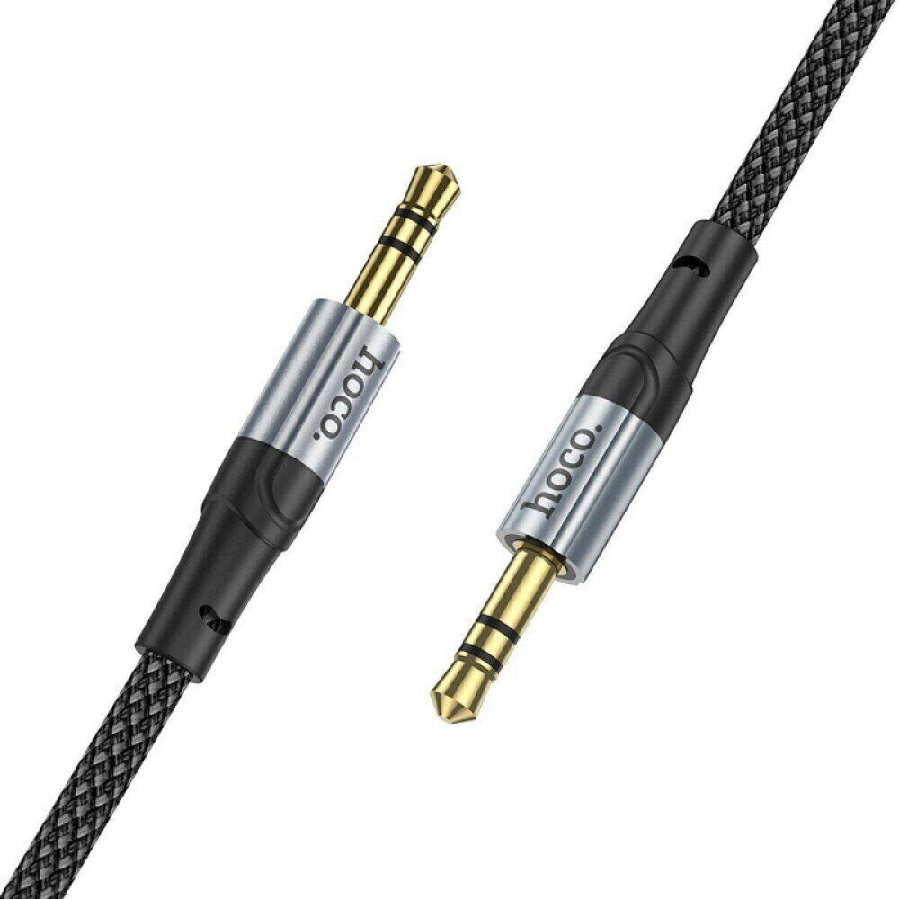 Аудiо кабель HOCO UPA26 AUX Fresh audio cable, 1m Black 6942007608800 Одеса - фото 2
