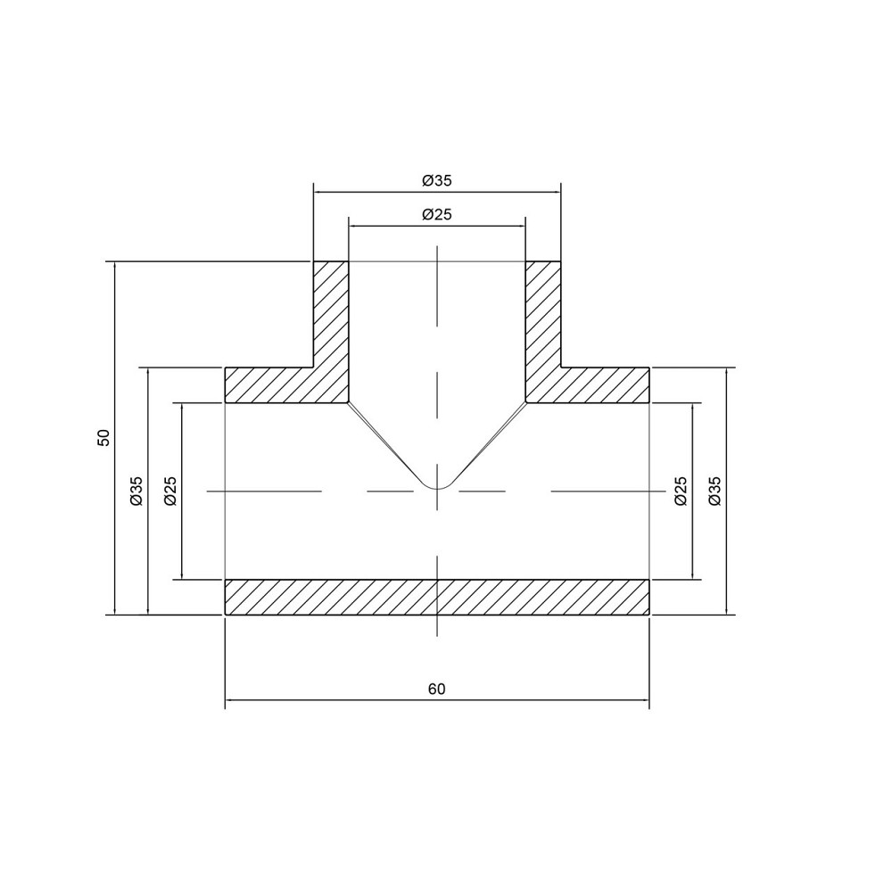 Тройник PPR Thermo Alliance 25 Київ - фото 4