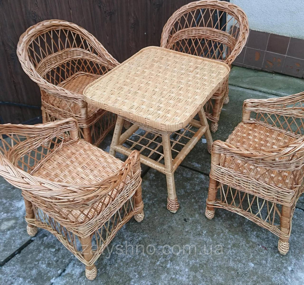 Детская плетеная  мебель из лозы Киев - изображение 2