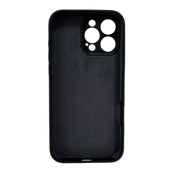 Чохол для смартфона Silicone Full Case AA Camera Protect for Apple iPhone 16 Pro 14,Black Київ