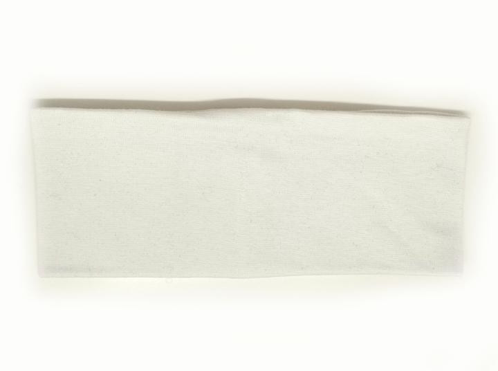 Повязка на голову белая трикотажная Киев - изображение 1