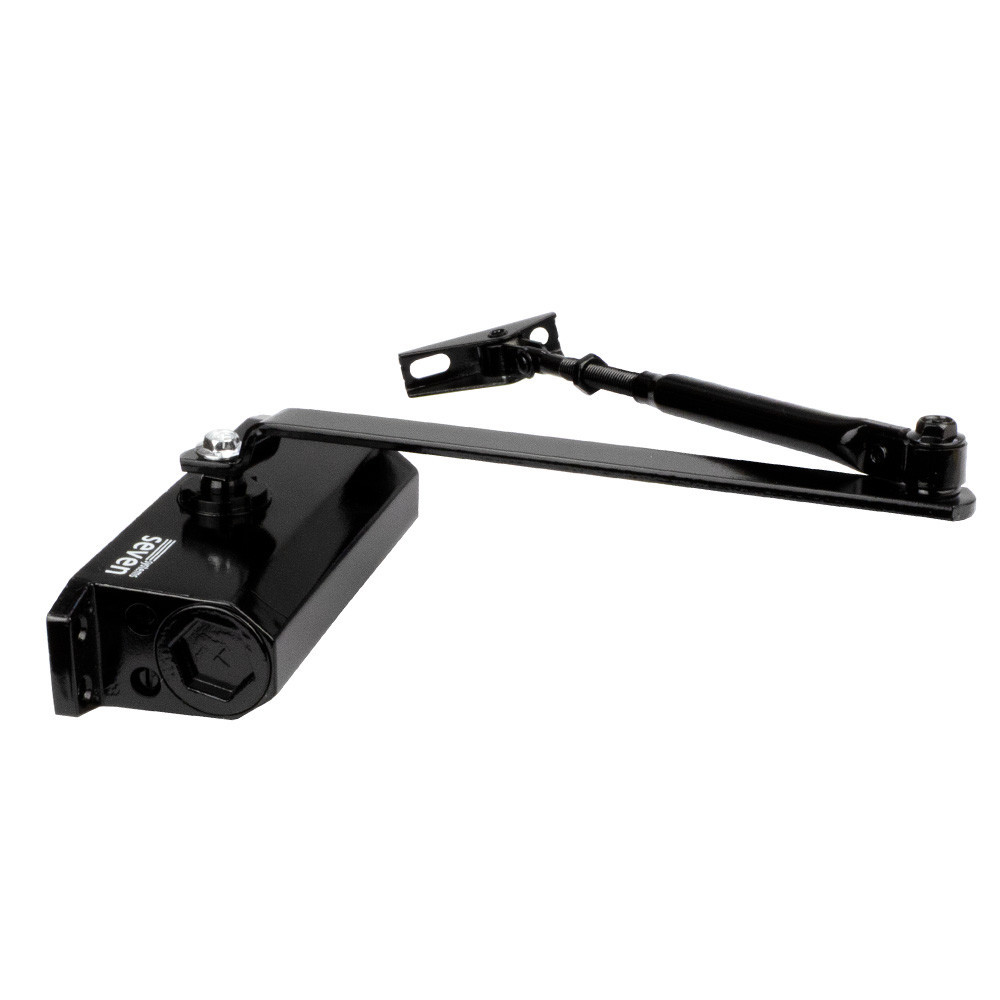Доводчик дверей 40-65 кг SEVEN DC-7742 black Київ - фото 8