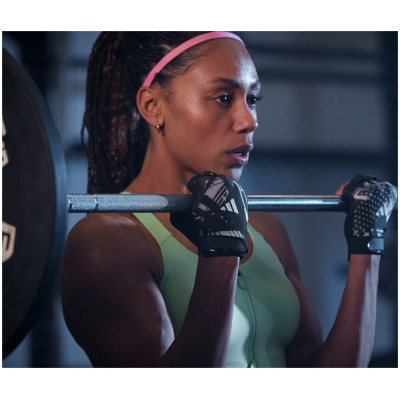 Перчатки для фитнеса Adidas Essential Training Gloves ADGB-15001AB чорний, сірий S (885652026949) Винница - изображение 7