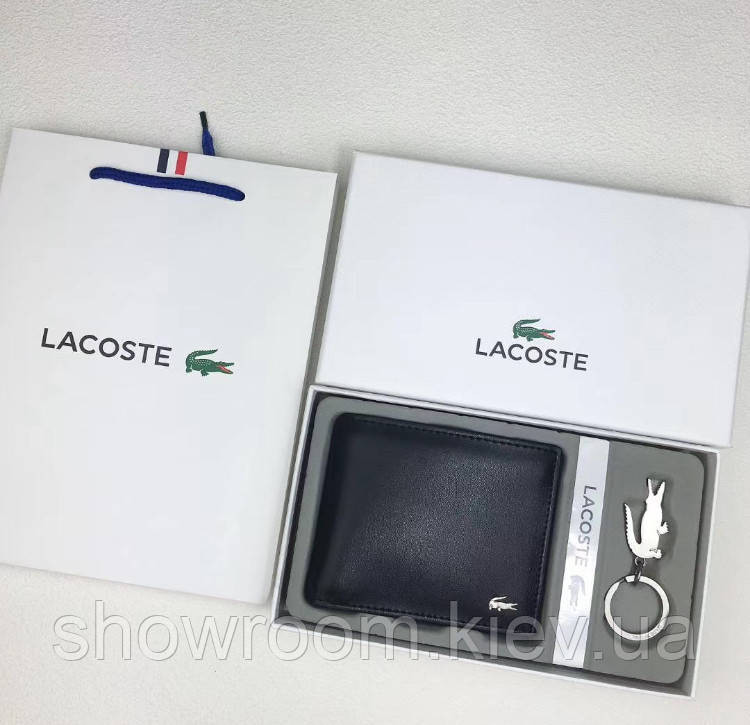 Чоловіче шкіряне портмоне (1713) подарункове паковання Київ - фото 2