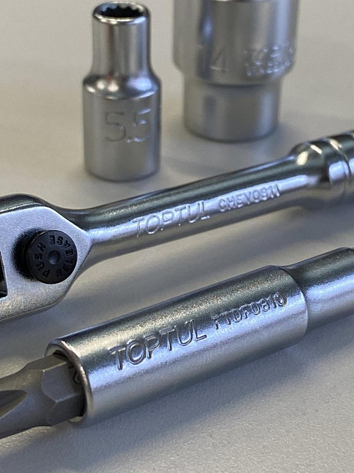 Магнітний бітотримач TOPTUL 1/4" L 100 мм (сп. з CHEV0811) FTDF0810 Чернігів - фото 3