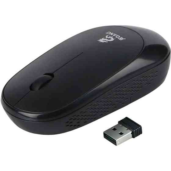 Комплект бездротові клавіатура + миша JEQANG JW-6800 Black Рівне