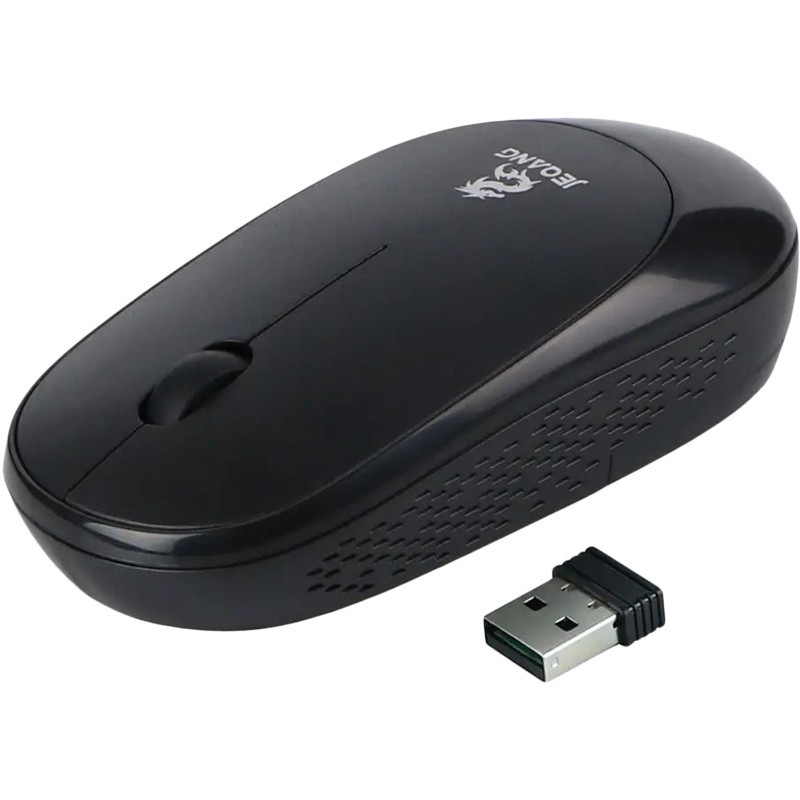 Комплект бездротові клавіатура + миша JEQANG JW-6800 Black Рівне - фото 2