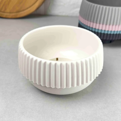 Вазон Бохо 18см низький біла троянда Алеана Житомир - изображение 4