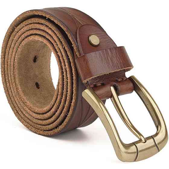 Ремінь чоловічий Vintage 20070 Рудий Київ