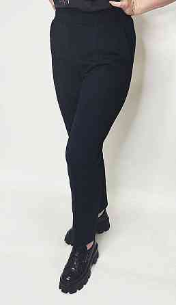 Брюки женские трикотажные прямые Черный 42/44 Харьков