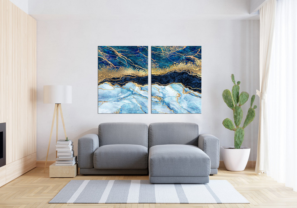 Модульна картина у вітальню/ спальню Флю - Арт TLV-2_120 70x102 см Київ - фото 3