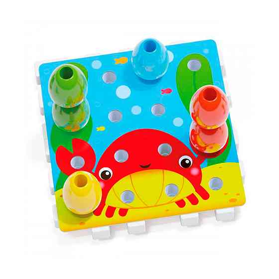 Набір - Для занять мозаїкою (великі фішки (16 шт.), картки, основи) Дніпро