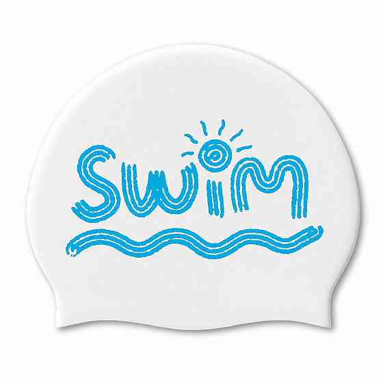 Дитяча Шапочка для плавання Renvo Junia JR Белий OSFM (1SC510-03) Киев