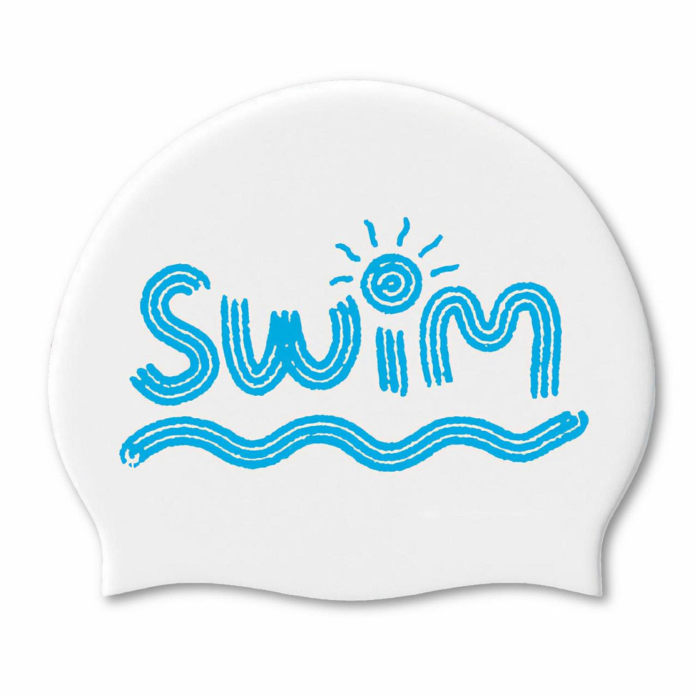 Дитяча Шапочка для плавання Renvo Junia JR Белий OSFM (1SC510-03) Киев - изображение 1