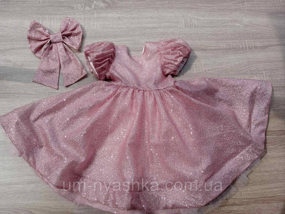 Бордовое платье пышное с блестками Кривой Рог - изображение 7