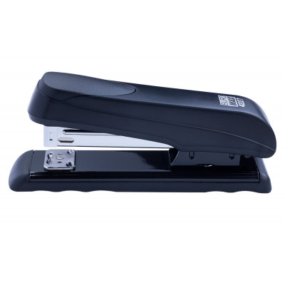 Степлер Buromax пластиковий, 20 арк., скоби №24; 26, 136х36, 5х53 мм, чорний (BM.4227-01) Вінниця - фото 1