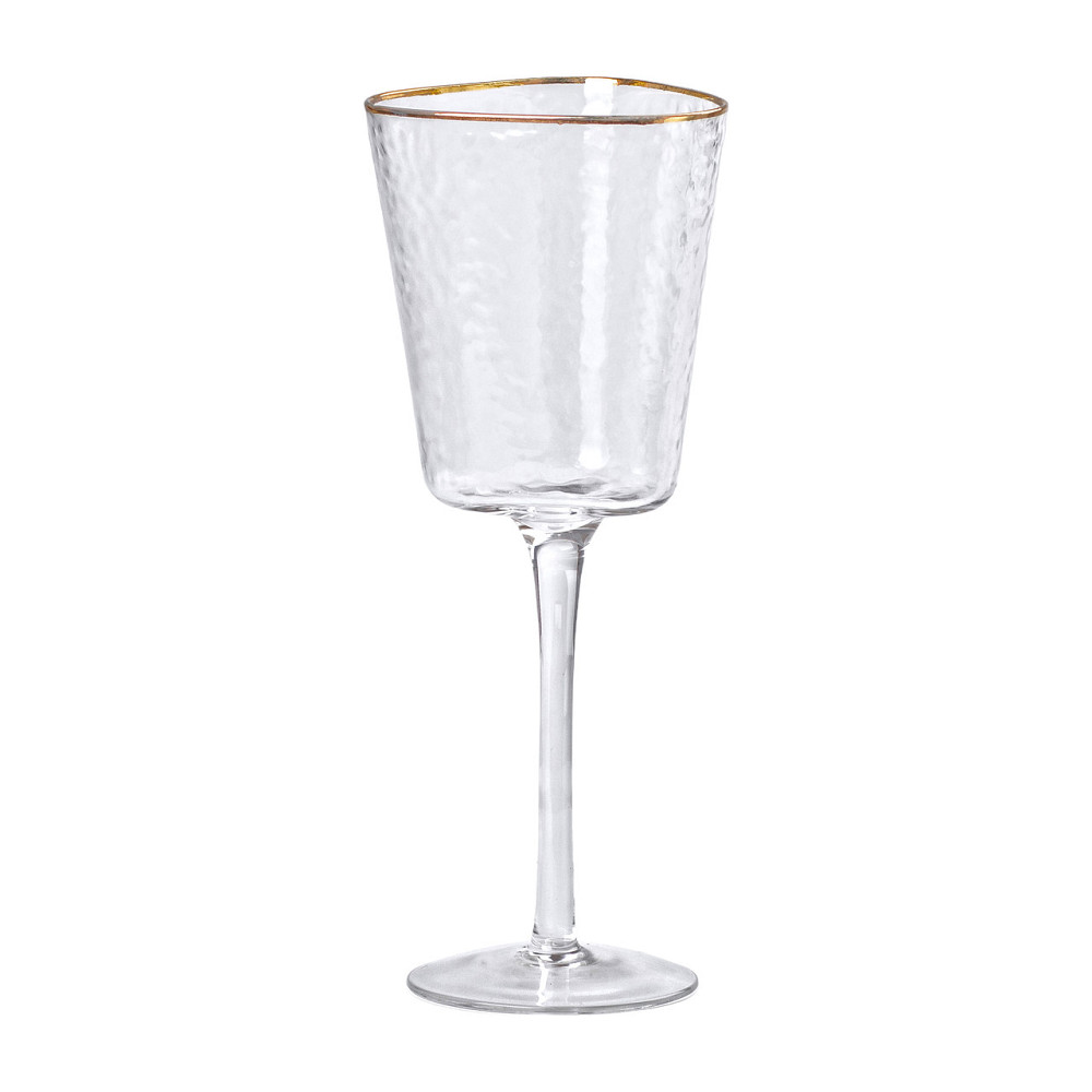 Набір з 6 келихів 350 мл, для вина із золотим обідком HP-16-22 Коломия - фото 2