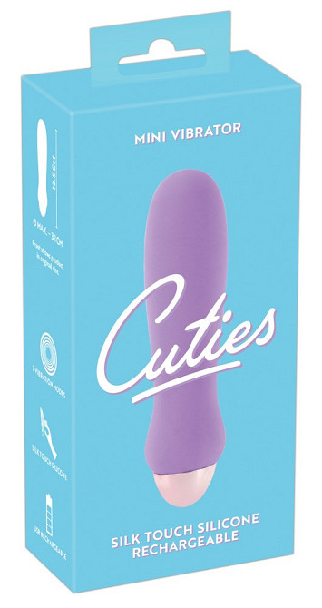 Фиолетовый мини-вибратор Cuties Mini Vibrator с 7 различными вибрационными режимами Sex Aura Киев - изображение 1