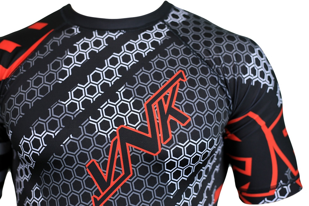 Рашгард з коротким рукавом VNK Contact Red L Каменское - изображение 5