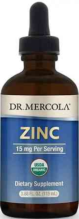 Цинк сульфат Dr. MercolaDr Zinc15 мг 115 мл Київ