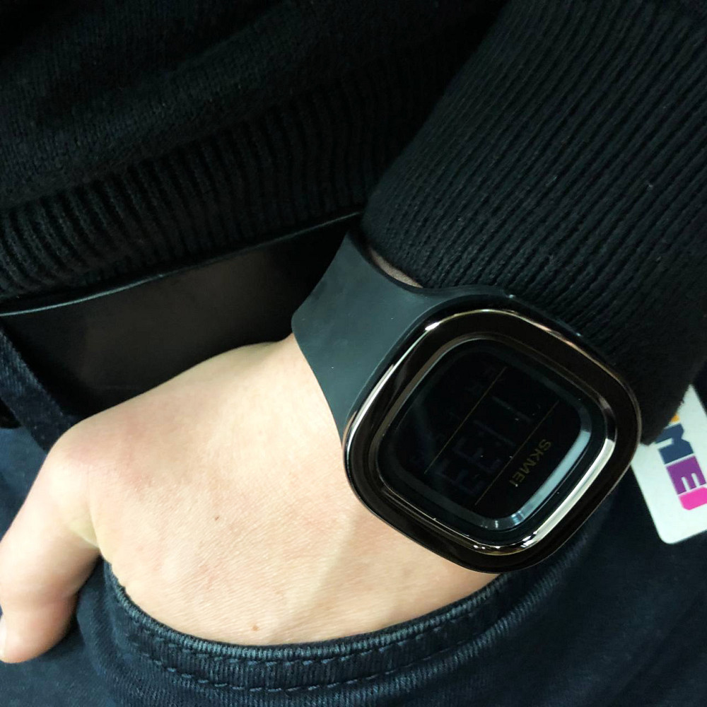 Часы для кемпинга с водозащитой SKMEI 1580BKBK, Наручные часы с электронным механизмом GK-89 Львов - изображение 1