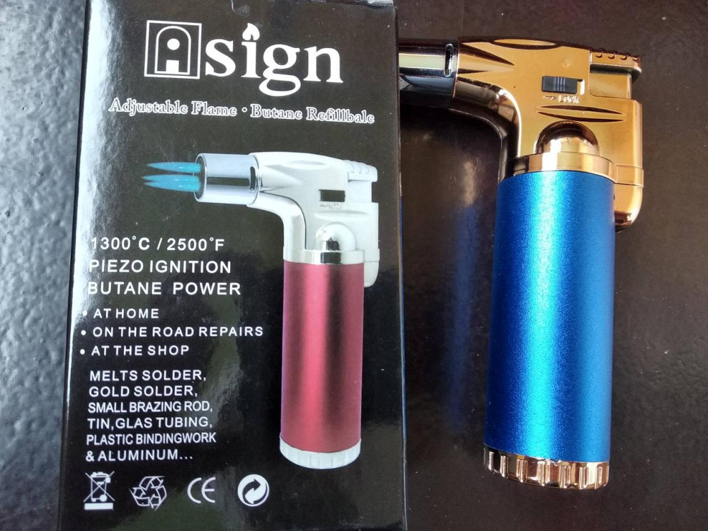Газовая горелка с пьезоподжигом (Sign -0002) мини горелка Полтава - изображение 1
