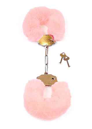 Наручники - Fetish Boss Series Furry Cuffs Light Pink Sex Aura Киев