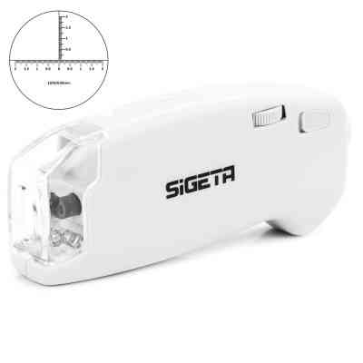 Микроскоп Sigeta MicroGlass 40x R/T (со шкалой) (65136) Винница