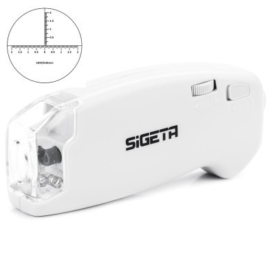 Микроскоп Sigeta MicroGlass 40x R/T (со шкалой) (65136) Винница - изображение 1