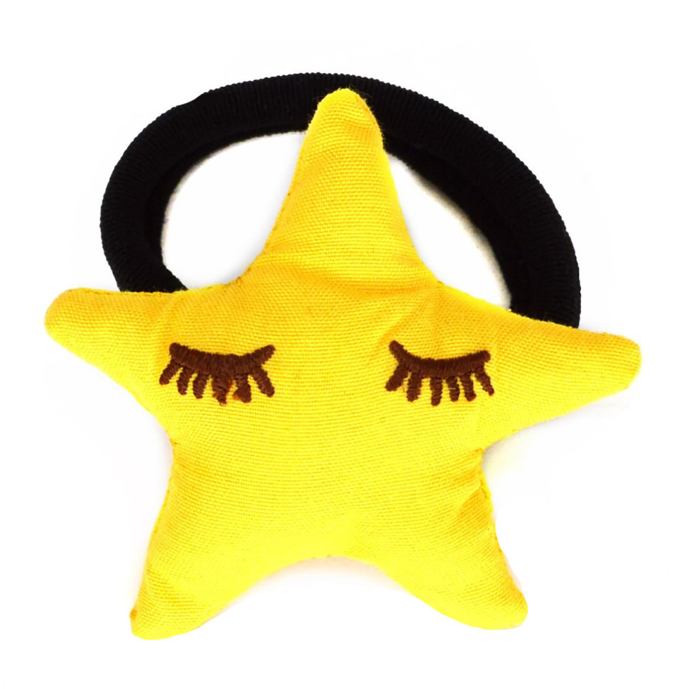 Дитяча резинка для волосся "М'які зірочки" 0300-792, 6 штук Вінниця - фото 2