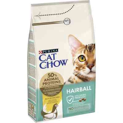 Сухий корм для кішок Purina Cat Chow Hairball з куркою 1.5 кг (5997204514486) Вінниця