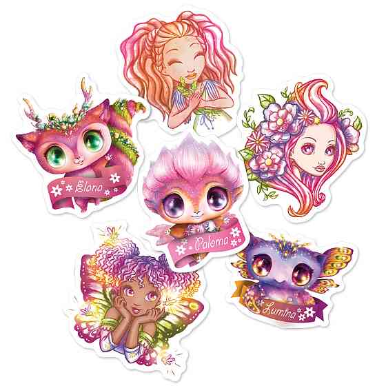 Набір вінілових наліпок – Зірки Туманного світу Дніпро