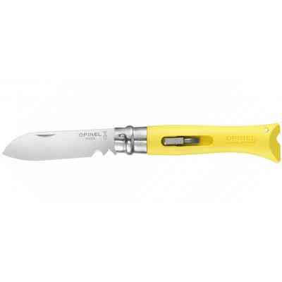 Ніж Opinel №9 Diy желтый (1804) Вінниця