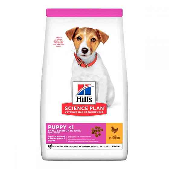 Сухий корм для цуценят Хіллс Hills SP Puppy 300 г корм для міні та малих порід з куркою Вінниця