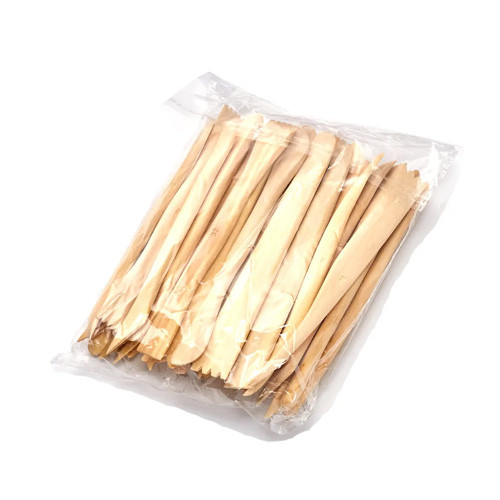 Набор лопаток стеков для лепки с полимерной глины, 38шт, дерево Вінниця - фото 6