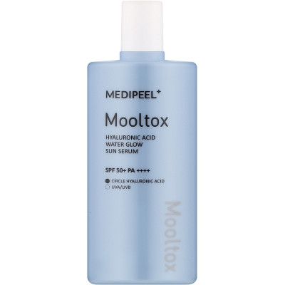 Средство от загара Medi-Peel Hyaluronic Acid Mooltox Water Glow Sun Serum SPF 50+ PA++++ 52 мл (8809941822182) Винница - изображение 1