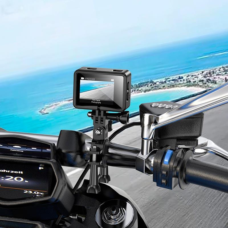 Екшн камера HOCO DV102 4K anti-shake sports camera Black Київ - фото 9