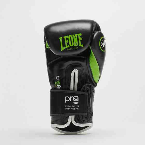 Боксерські рукавиці Leone GN115 PROFESSIONAL 2 Black 16 унцій (бинти 4 м. в комплекті) Кам'янське