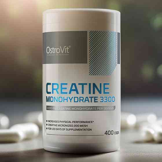Креатин моногидрат Ostrovit Creatine Monohydrate 3300 400 caps Луцк
