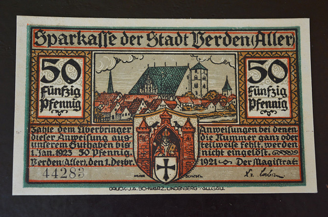 Германия. Нотгельд. 50 Pf 1921 года ( 3 ) Полтава - изображение 1