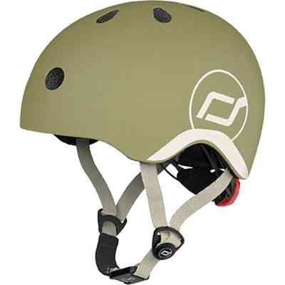 Шлем Scoot&Ride оливковий з ліхтариком 45-51см (SR-181206-OLIVE) Винница