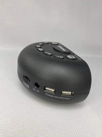 Б/в Цифровий будильник Reacher C10 з LED-дисплеєм, 2 USB, подвійним будильником та природними звуками Київ