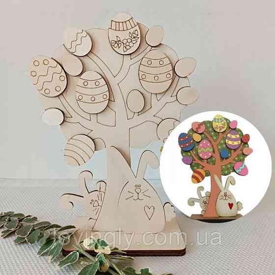 Пасхальный набор для детского творчества на 16 предметов 21*14*16см Ирпень