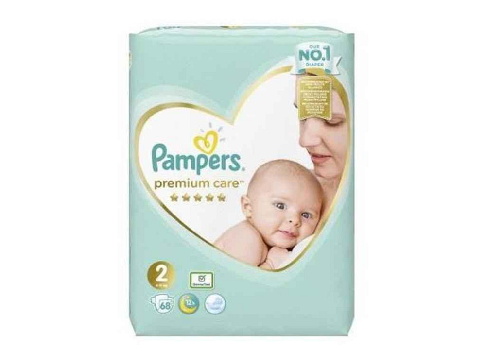 Підгузки Premium Care розмір 2, 4-8 кг, 68 шт ТМ PAMPERS Київ - фото 1