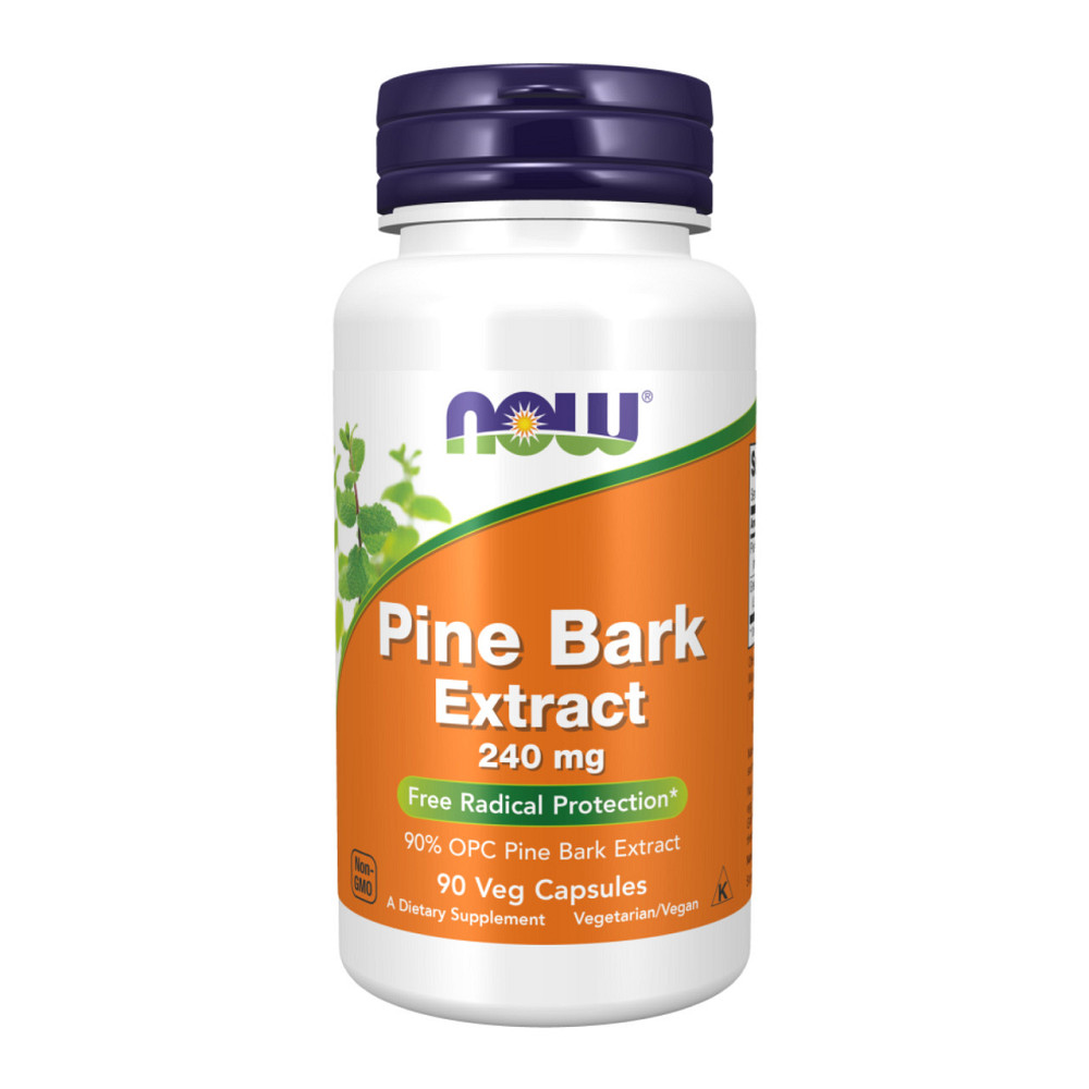 Пикогенол (экстракт сосновой коры) NOW Foods Pine Bark Extract 240mg 90 капс Киев - изображение 1