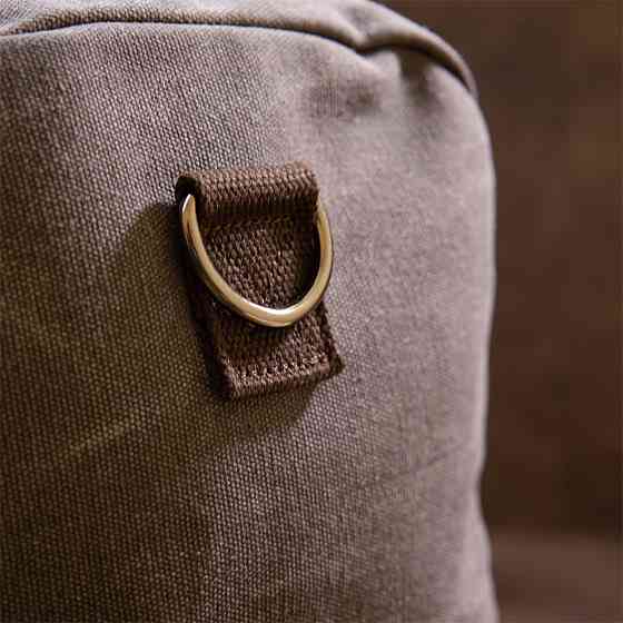 Дорожня сумка текстильна Vintage 20665 Сіра Київ