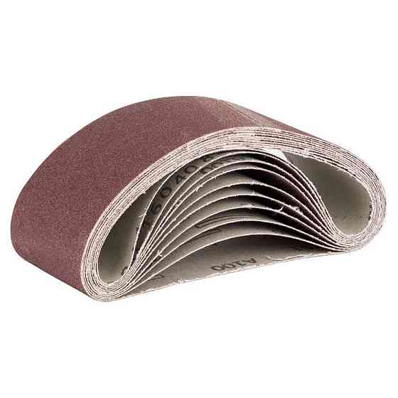 Стрічка шліфувальна безкінцева 75×457мм P100 (10 шт.) SIGMA (9151101) Київ