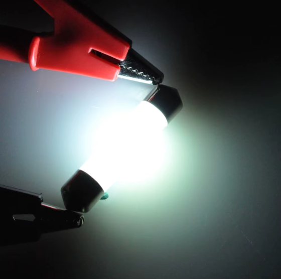 Светодиодная лампа StarLight T11 FTS сплошной свет 360° Festoon SV8.5 (C5W/C10W) WHITE 36mm 12V Харьков