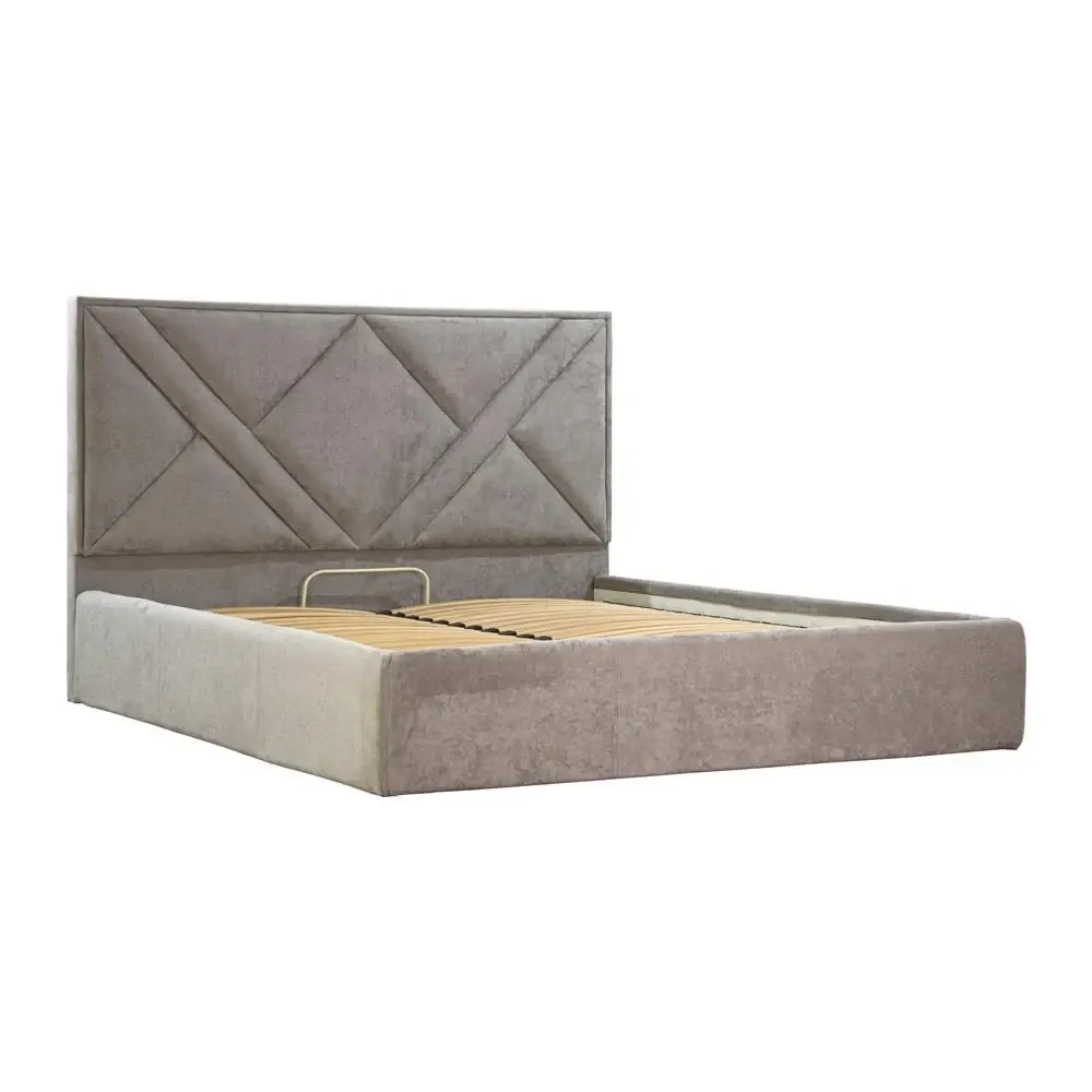 Кровать Victory VIP 140 x 200 см Alyaska 04 С дополнительной металлической цельносварной рамой Мокко Киев - изображение 2